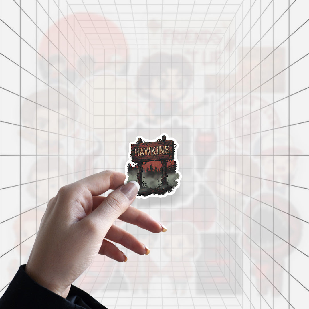 Hawkins Universe Aesthetic Sticker Pack (20 Pieces) | Stickerized