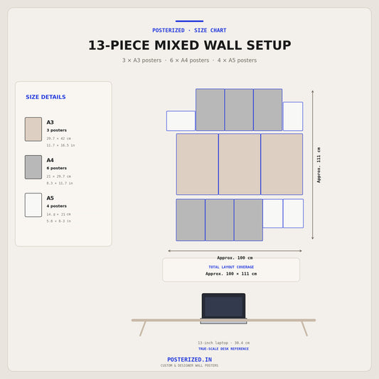 Multiverse Legends | Premium Wall Setup Pack | 11 Design A4 A3 Mix Pack