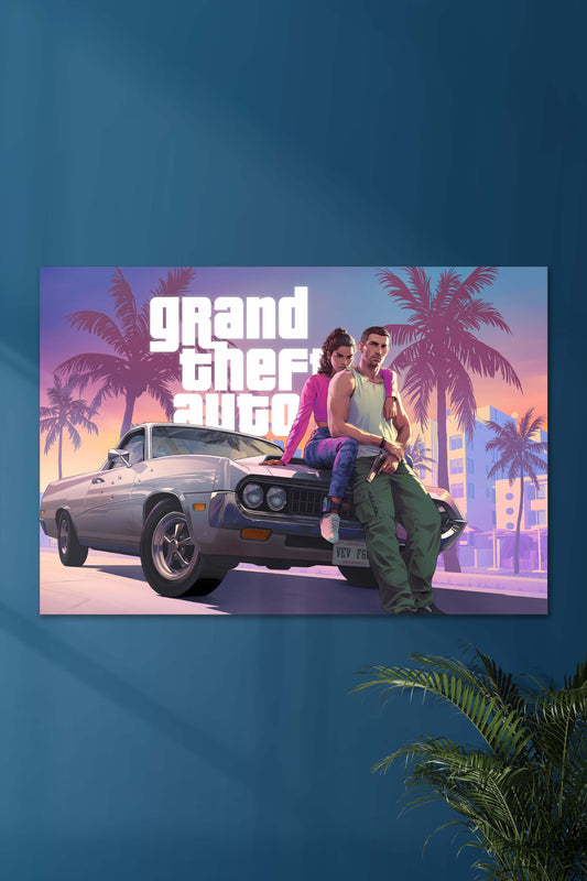 Grand Theft Auto VI | GTA #06 | GAME POSTERS