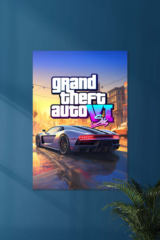Grand Theft Auto VI | GTA #02 | GAME POSTERS