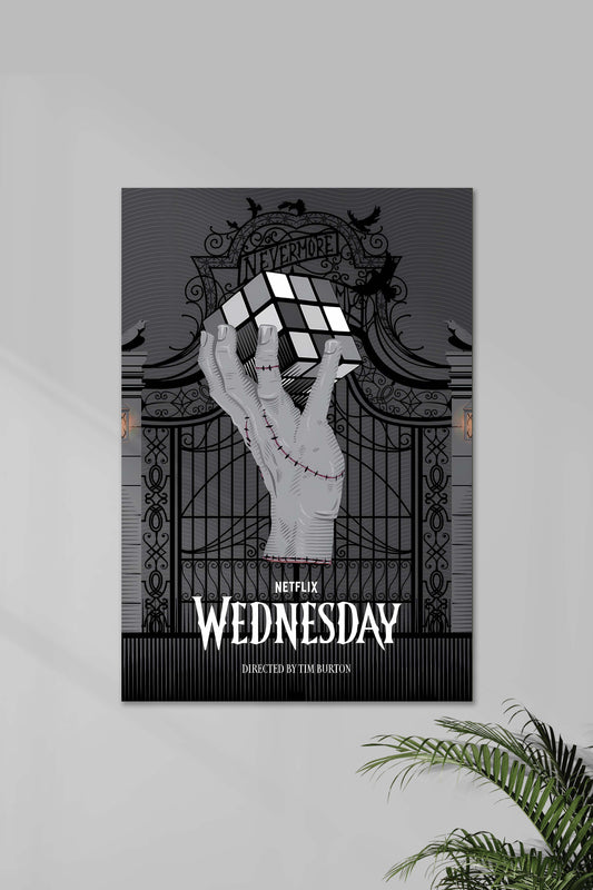 Wednesday | WEDNESDAY #01 | Netflix | Series Poster