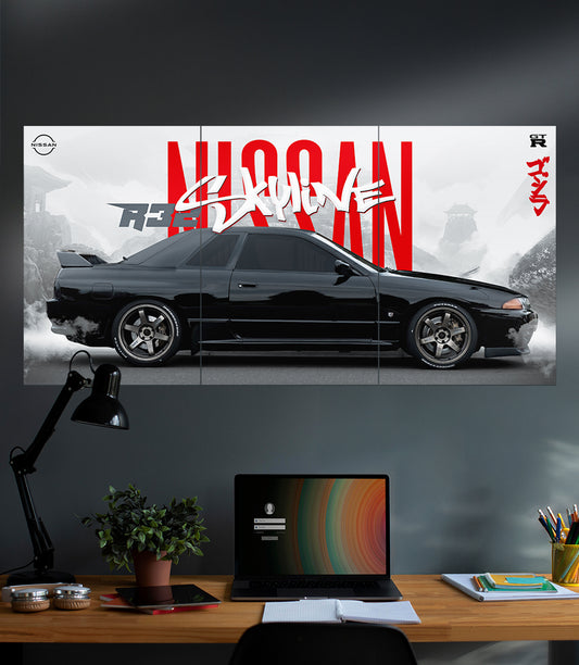 Nissan Skyline GTR R32 | Car Set | 3 Piece Set