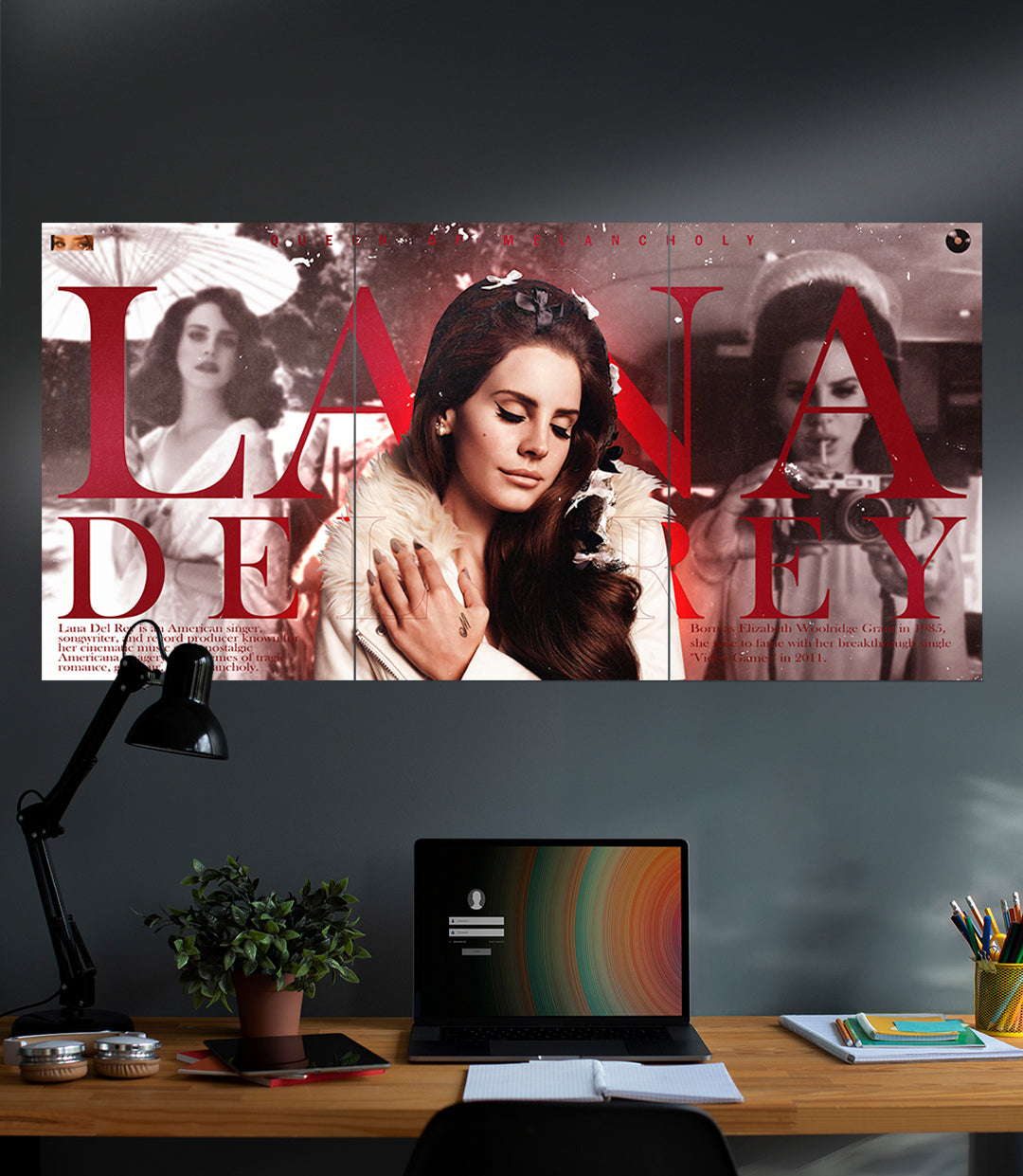 Lana Del Rey #01 | Music | 3 Piece Set