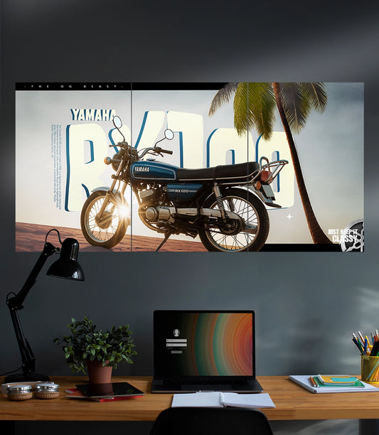 Yamaha RX 100| Bike Set | 3 Piece Set