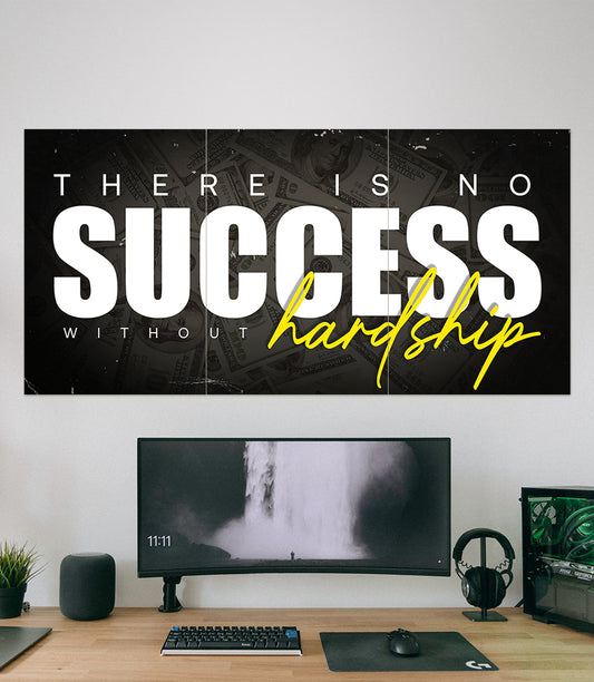 There is NO Success without Hardship | Motivation | 3 Piece Set