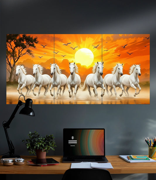 Seven lucky horses | Devotional | 3 Piece Set