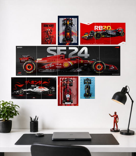 The Grand Prix Wall Setup | F1 Combo 15 Mix Pack