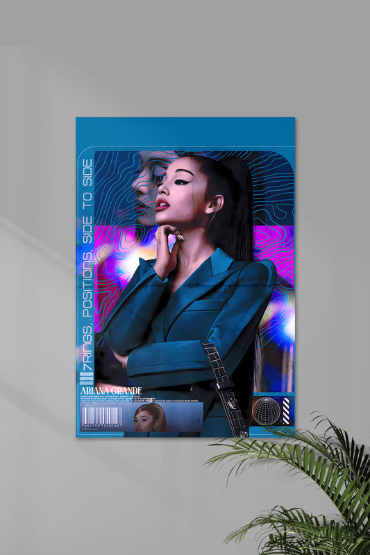 Ariana Portrait | Ariana Grande #01 | Music Artist Poster