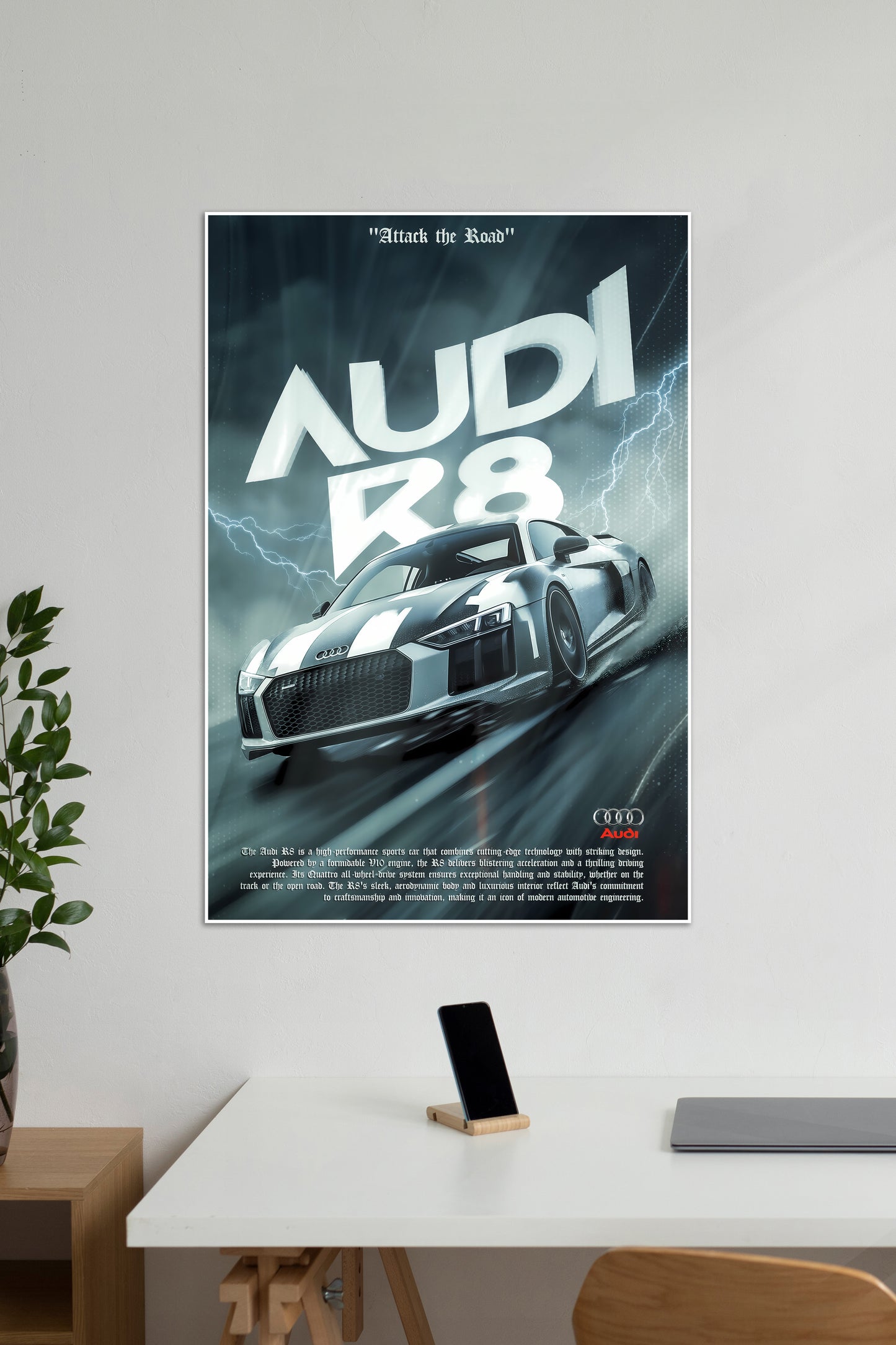 AUDI R8 X Attack | CONCEPT CARS #08 | CAR POSTERS