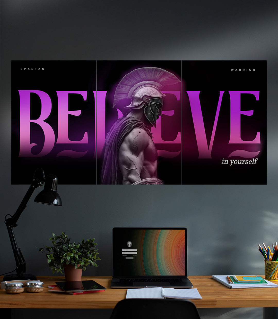 BELIEVE in Yourself x SPARTAN | GYM | Motivation | 3 Piece Set