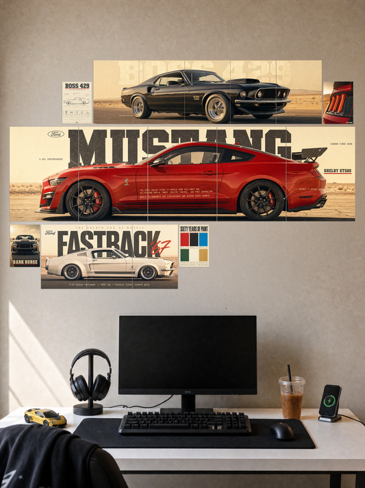 Mustang Classics Combo | Wall Setup Pack