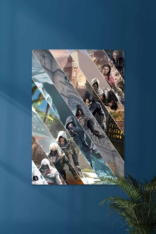 WORLD OF ASSASSINS #01 | ASSASSIN'S CREED | GAME POSTERS