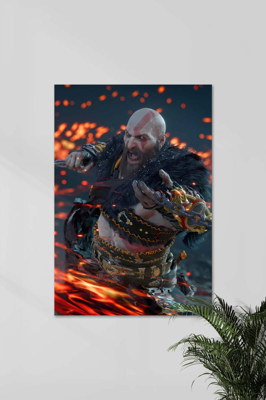 Spartan Rage | GOD OF WAR #01 | GAME POSTERS