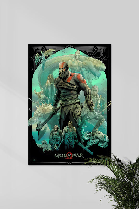 GOD OD WAR | GOW | GAME POSTERS