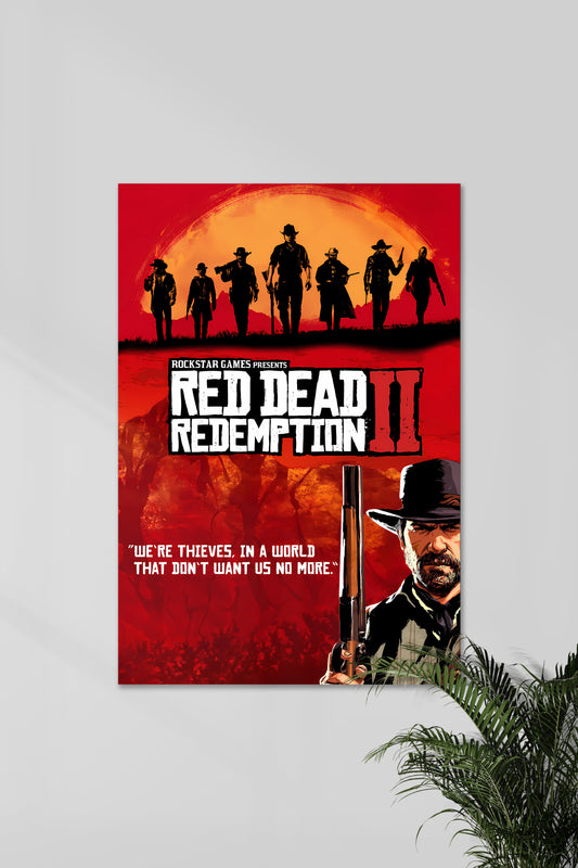 RED DEAD REDEMPTION II | RDR | Game Poster
