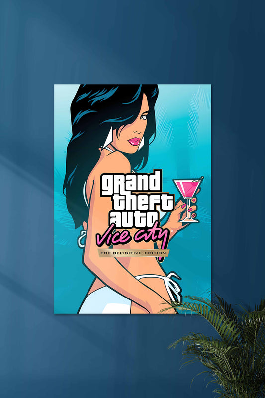 Grand Theft Auto Vice City #01 | GTA | Game Poster
