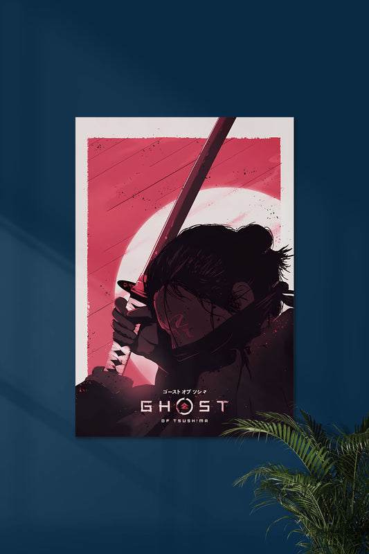 GHOST OF TSUSHIMA (RedMoon) | GOT | GAME POSTERS