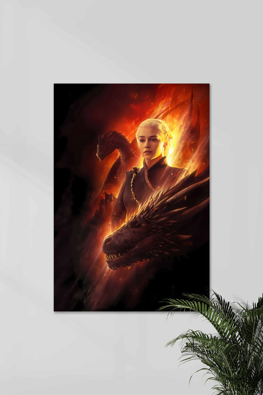 Daenerys Targaryen | MOTHER OF DRAGON | GOT #05 | Series Poster