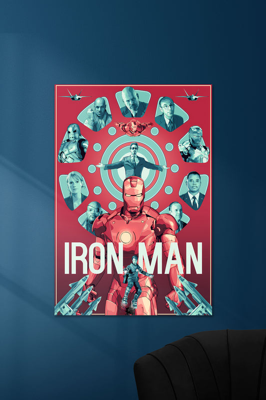 Iron Man #00 | RDJ | MARVEL | Movie Poster