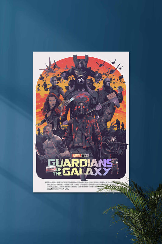 Guardians of the Galaxy | GOTG #02 | MCU | Movie Poster