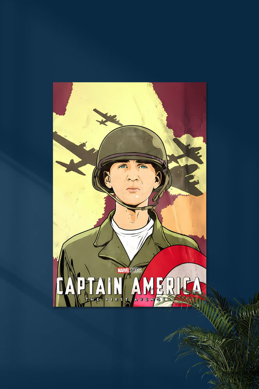 Captain America The First Avenger | MCU | Marvel Poster
