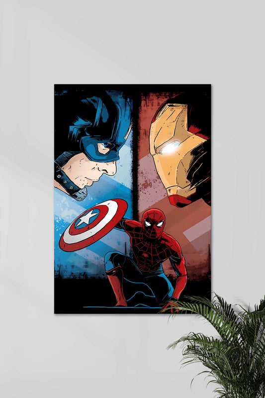 Captain America #04 | Civil War | MCU | Movie Poster