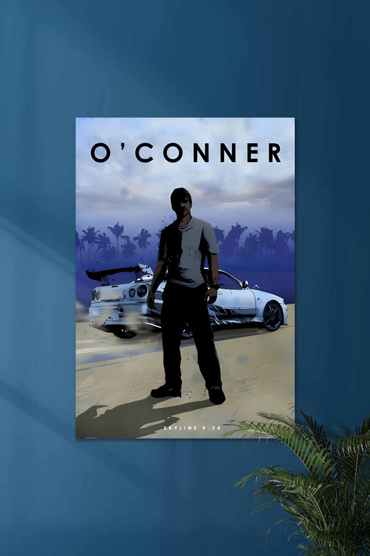 Brian O'Conner | Fast & Furious Set#01 | MOVIE POSTERS