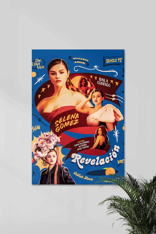 Selena Gomez Vintage | Selena Gomez #02 | Music Artist Poster