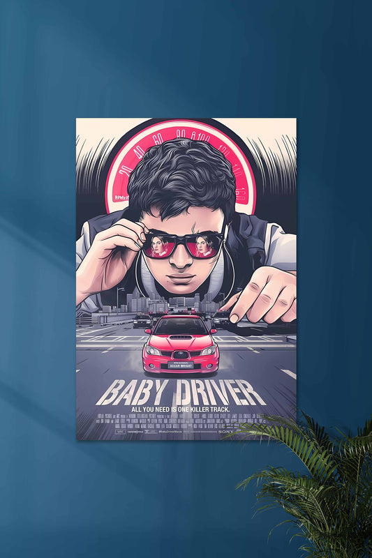 ALL YOU NEED IS ONE KILLER TRACK | BABY DRIVER #02 | Movie Poster
