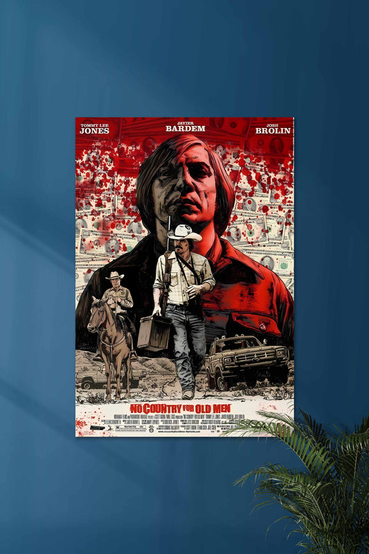 You can't stop what's coming | No Country for Old Men #01 | Movie Poster