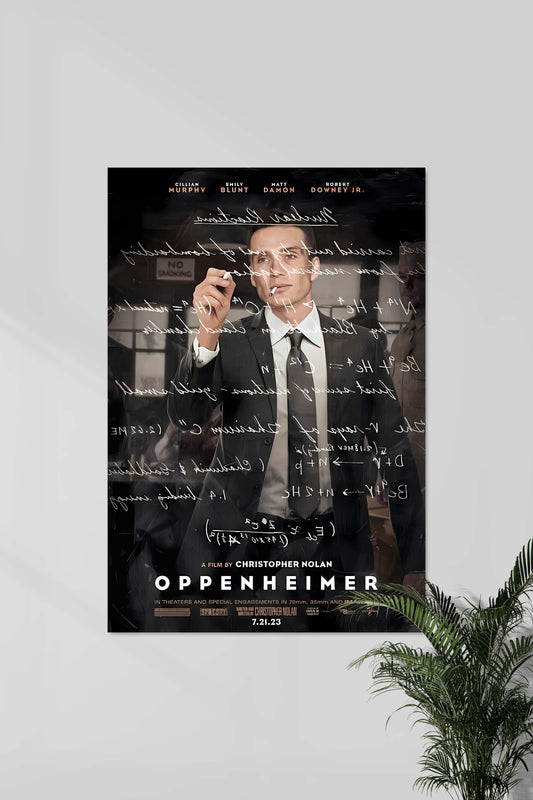 OPPENHEIMER #01 | Christopher Nolan | Movie Poster