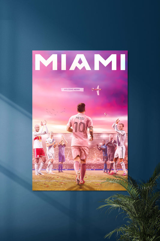 Messi Inter Miami #09 | US Open Cup final | Messi #03 | FootBall Poster