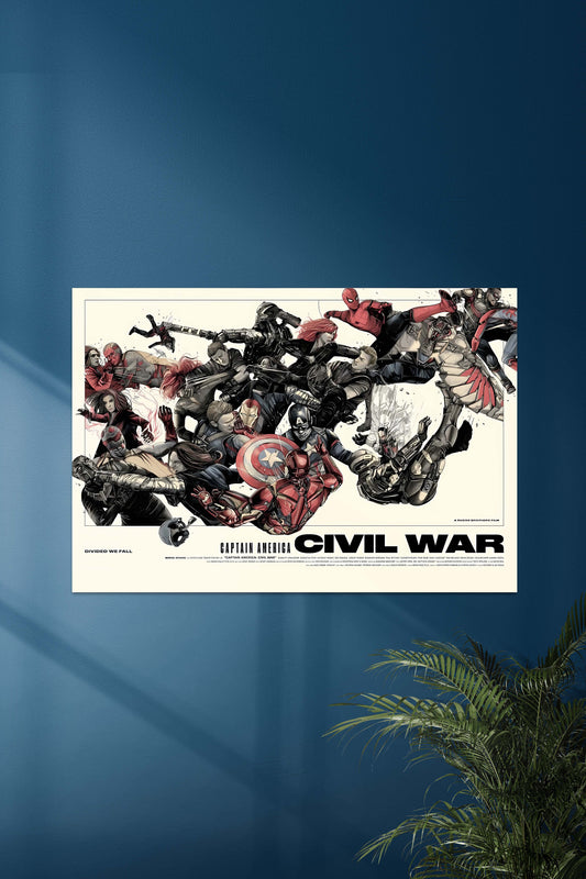 Captain America Civil War #01 | MARVEL | Movie Poster