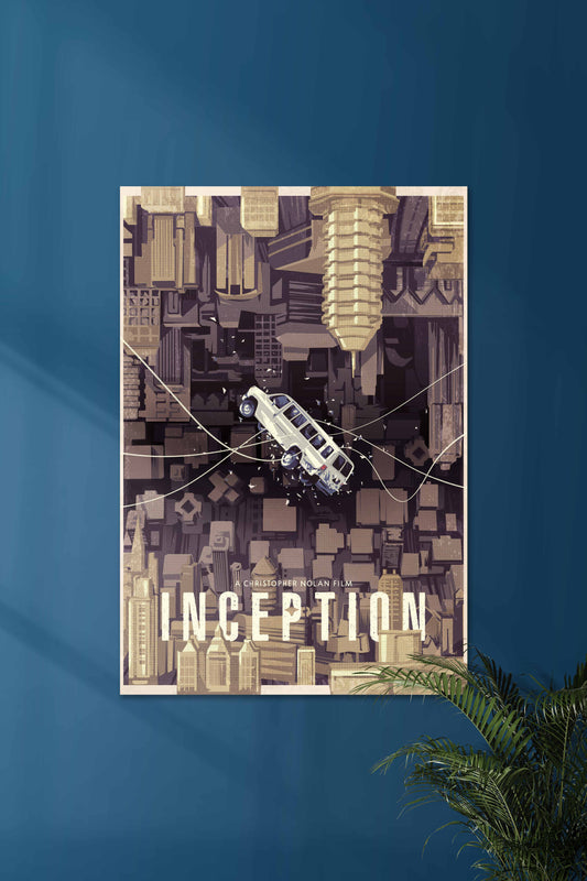 INCEPTION #05 | Christopher Nolan Movies | Movie Poster