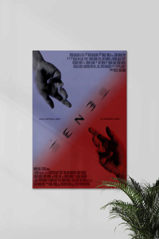 TENET #01 | Christopher Nolan Movies | Movie Poster