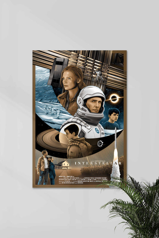 INTERSTELLAR #02 | Christopher Nolan Movies | Movie Poster