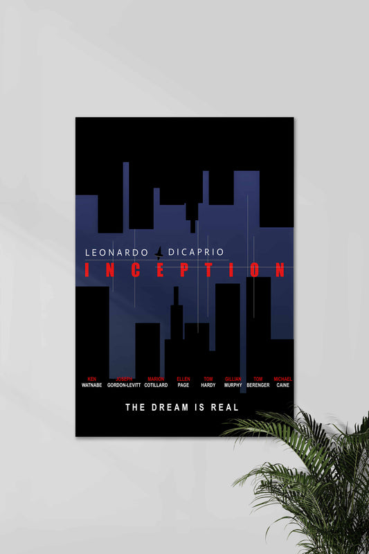 INCEPTION #03 | Christopher Nolan Movies | Movie Poster