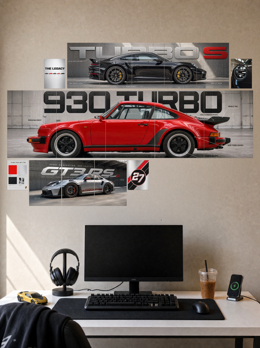 Porsche Performance Collection Wall Setup | Wall Setup Pack