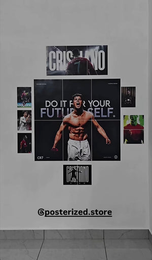 Customer photo - Cristiano Ronaldo wall