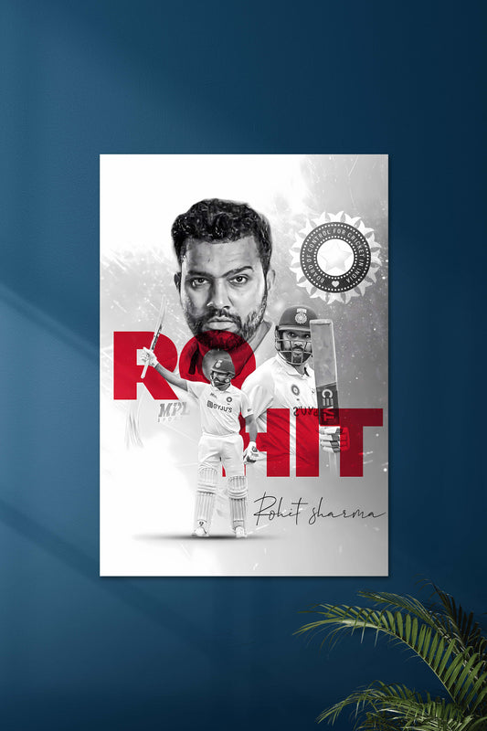 Ro Hit Sharma | Rohit Sharma | Cricket Poster