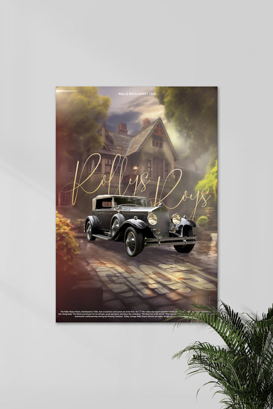 ROLLS ROYS GHOST | CONCEPT CARS #05 | CAR POSTERS
