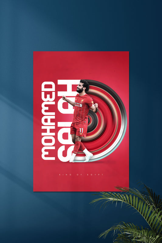Mohamed Salah | SALAH #01 | FootBall Poster