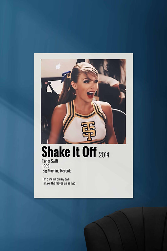 Shake it Off x Taylor Swift | Music Card | Music Artist Poster