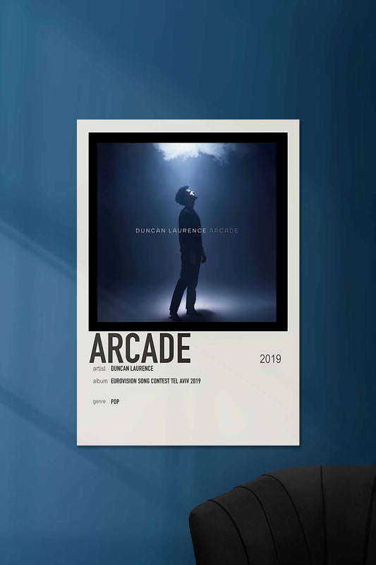 Arcade x Duncan Laurence | Music Card | Music Artist Poster