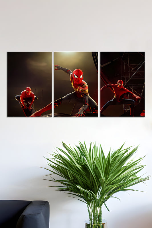 Spider Man No Way Home Team Up | MCU | Set of 3 Poster