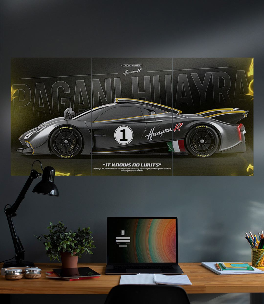 The Pagani Huayra R x NO LIMITS | CAR SET | 3 Piece Set