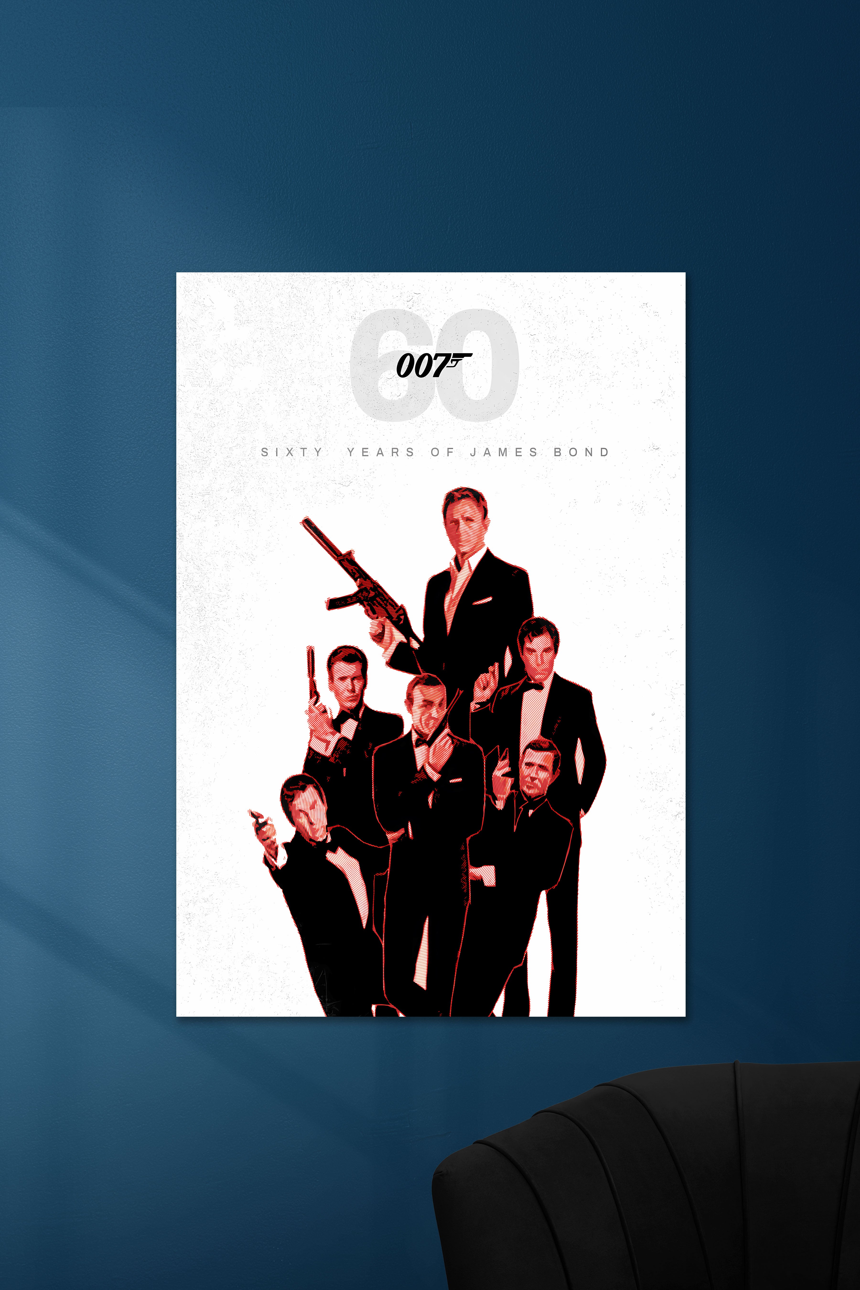 007 | James Bond | Movie Poster | Posterized.in