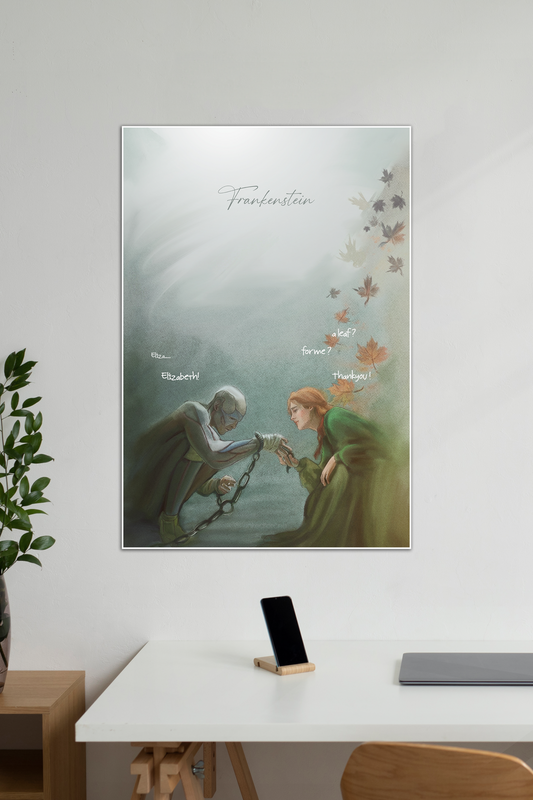 A leaf | Frankenstein Art Poster | Movie Poster