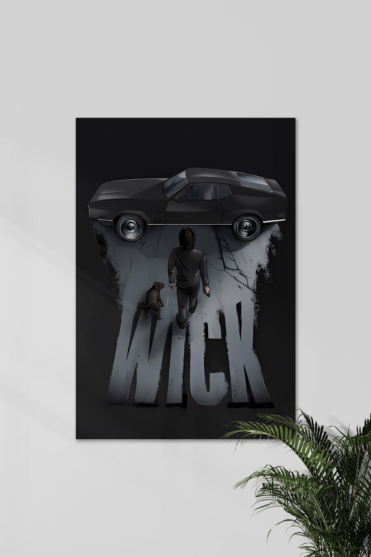 JOHN WICK #01 | Hollywood Movies | Movie Poster - A4