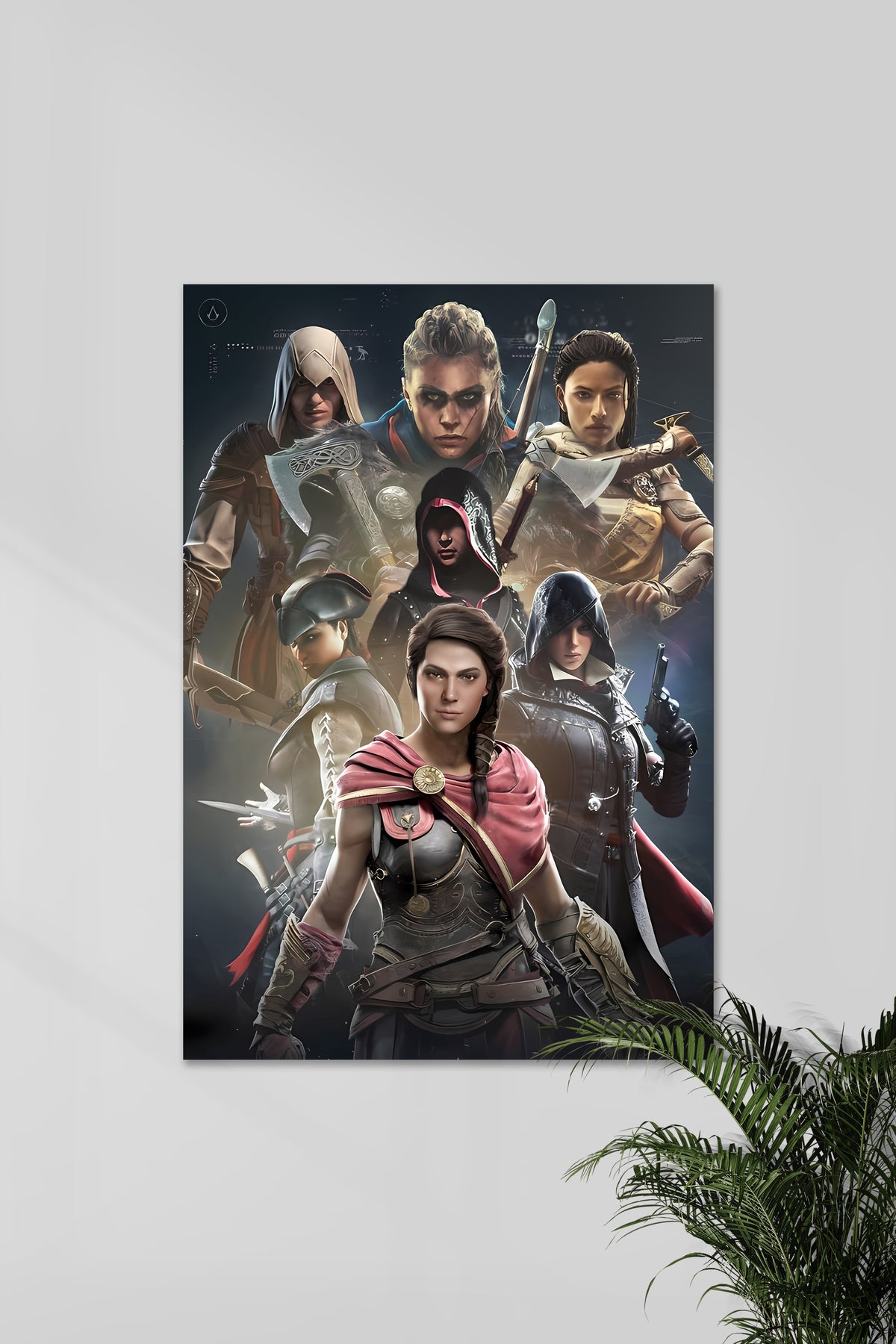 ASSASSIN'S CREED | FT'WOMEN ASSASSINS | GAME POSTERS - A4